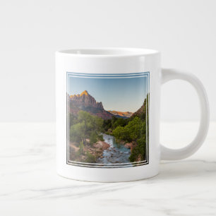 Sunrise Over the Watchman Large Coffee Mug
