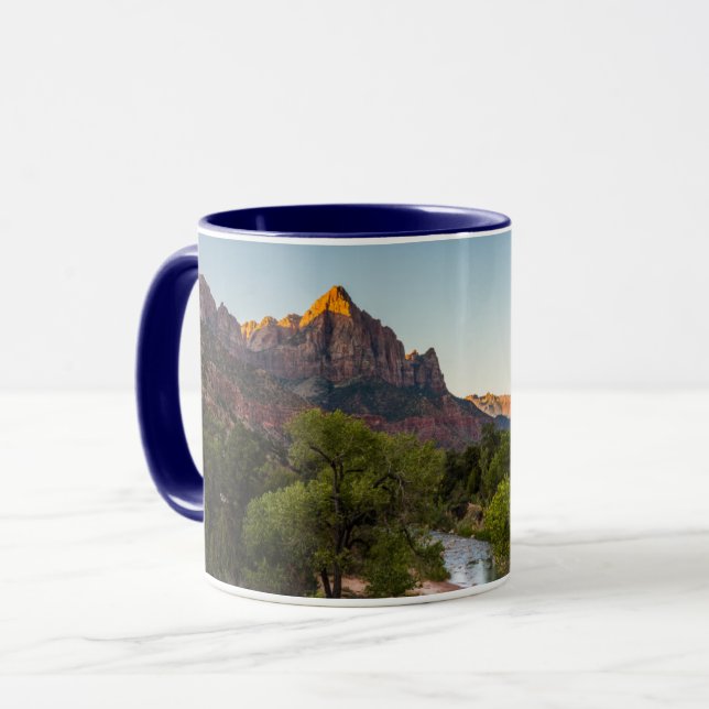 Sunrise Over the Watchman Mug (Front Left)
