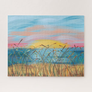 Sunrise Over the Water Puzzle