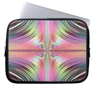 Sunrise over the Waterfalls Fractal Laptop Sleeve