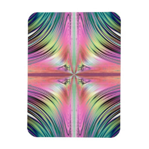 Sunrise over the Waterfalls Fractal Magnet