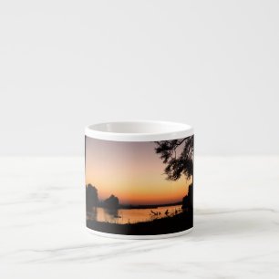 Sunrise over the Zambesi River Espresso Cup