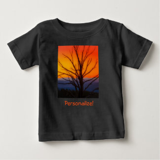 Sunrise Over Yellowstone National Park Design Baby T-Shirt