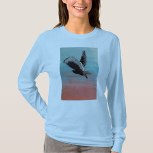 Sunrise Owl Art T-Shirt
