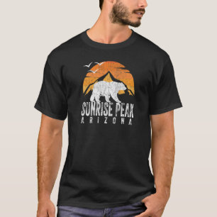 Sunrise Peak Bear Wildlife Sunset Sunrise Peak AZ T-Shirt