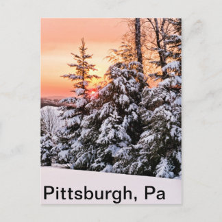 Sunrise, Pittsburgh, Pa Postcard