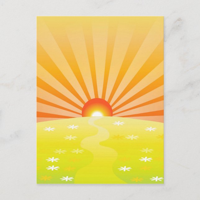 Sunrise Postcard (Front)