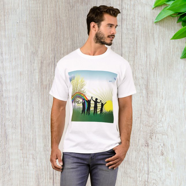 Sunrise Rainbow Children T-Shirt (Creator Uploaded)