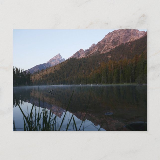 Sunrise Reflection at String Lake I Postcard (Front)