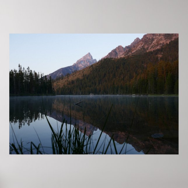 Sunrise Reflection at String Lake I Poster (Front)