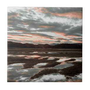 Sunrise reflections at Lago Grey Ceramic Tile
