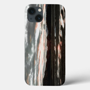 Sunrise reflections at Lago Grey. Torres del iPhone 13 Case