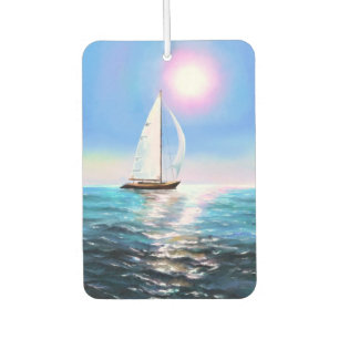 Sunrise Sailboat Air Freshener