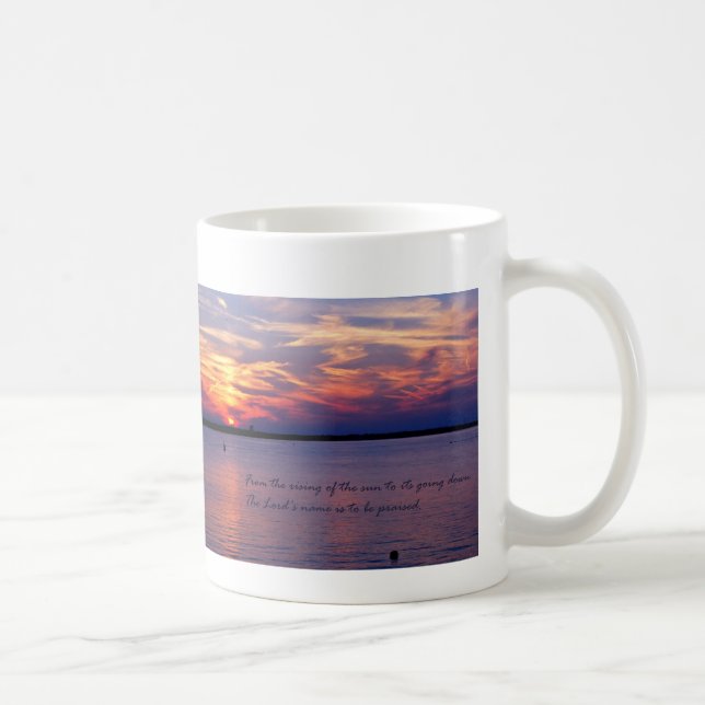 Sunrise Scripture Mug (Right)