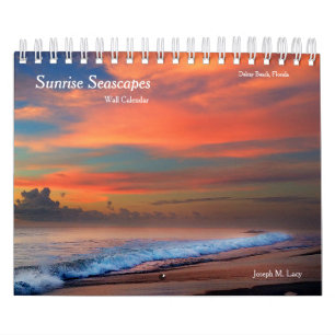 Sunrise Seascape Wall Calendar