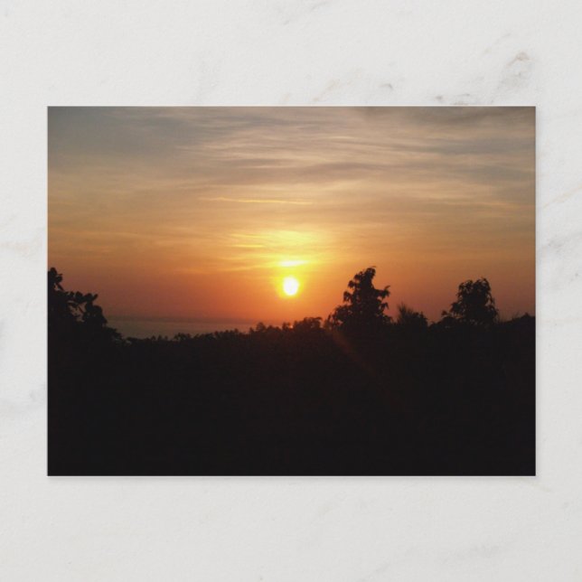 sunrise @ senaru postcard (Front)