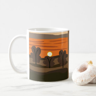 Sunrise Sky Scenic Nature Coffee Mug