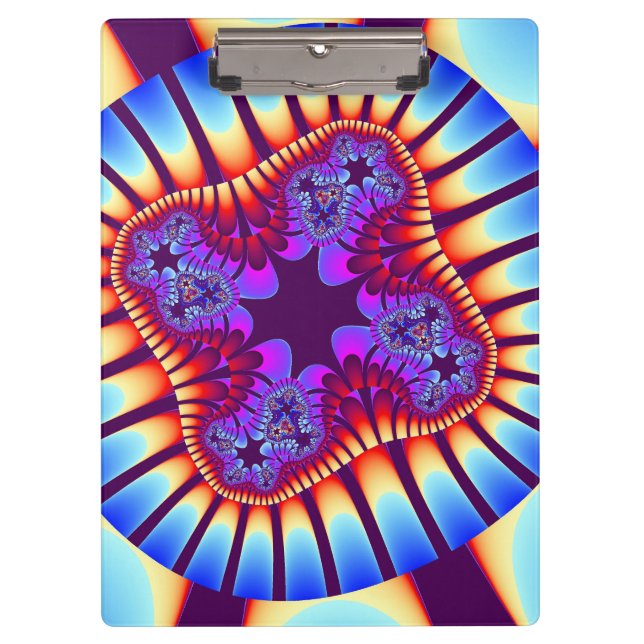 Sunrise Soda Flower Clipboard (Front)