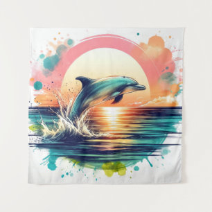 Sunrise Splash Tapestry