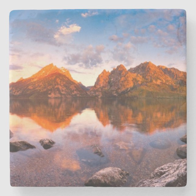 Sunrise Stone Coaster (Front)