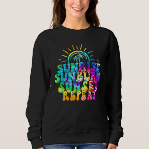Sunrise Sunburn Sunset Repeat Hawaii Summer Vacati Sweatshirt
