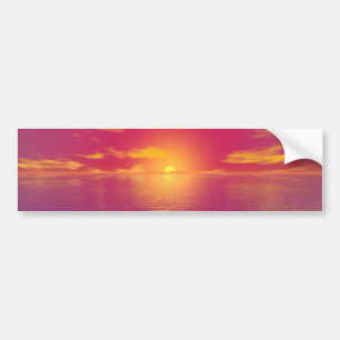 Sunrise Sunset Bumper Sticker