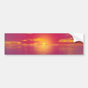Sunrise Sunset Bumper Sticker