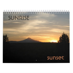 Sunrise Sunset Calendar