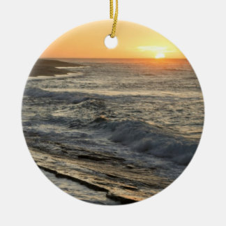 Sunrise Sunset Christmas Ornament