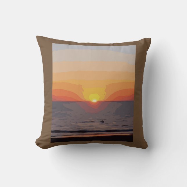 SUNRISE-SUNSET CUSHION (Front)