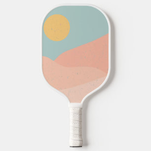 Sunrise Sunset Mountain Pickleball Paddle