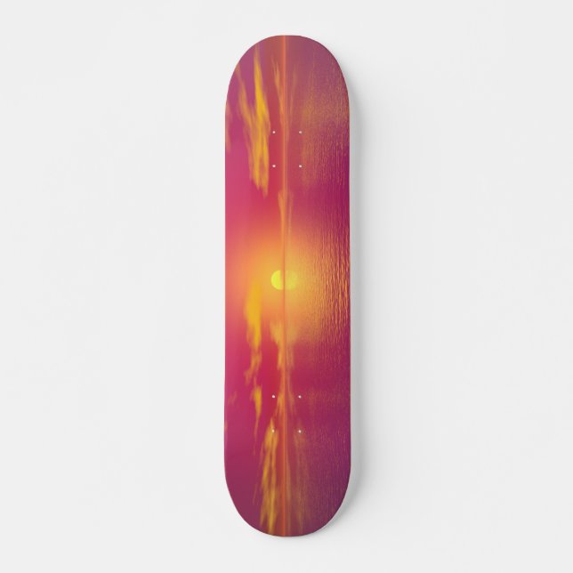 Sunrise Sunset Skateboard (Front)