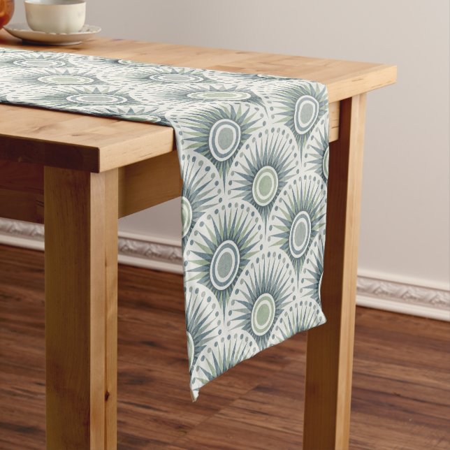 Sunrise... sunshine... sunset! - Muted colours Long Table Runner (In Situ)