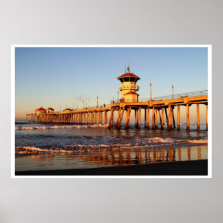 Sunrise Surf City Poster