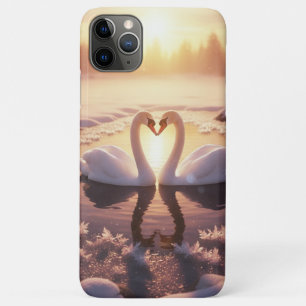 Sunrise Swans - beautiful enchanting iPhone 11 Pro Max Case