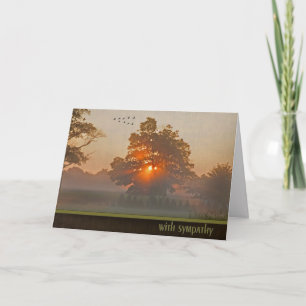 Sunrise Sympathy Card