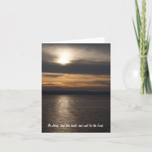 Sunrise Sympathy Card