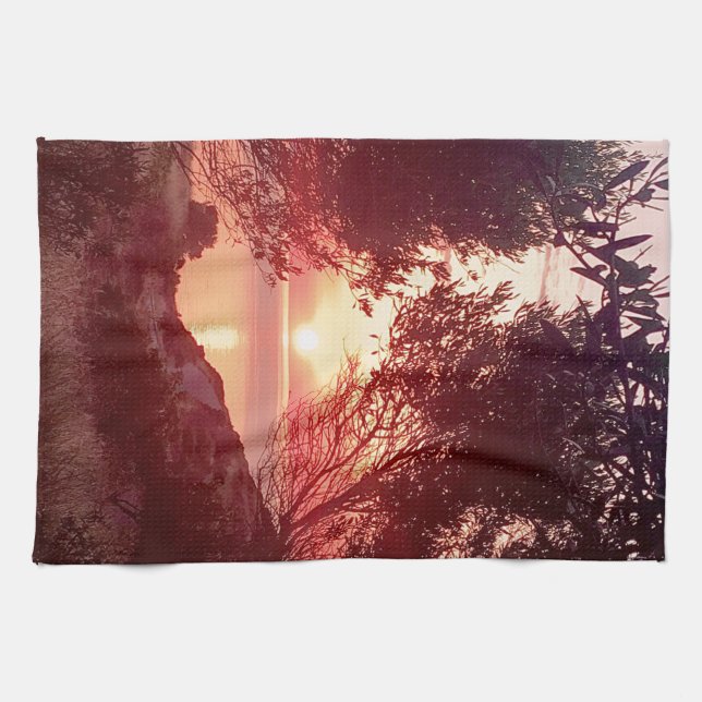 sunrise tea towel (Horizontal)