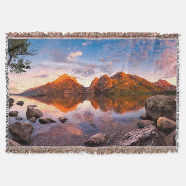 Sunrise Throw Blanket (Front)