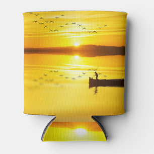 Sunrise Traditional Fishmonger Boat Can Cooler