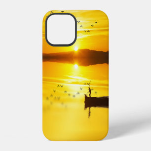 Sunrise Traditional Fishmonger Boat iPhone 12 Case