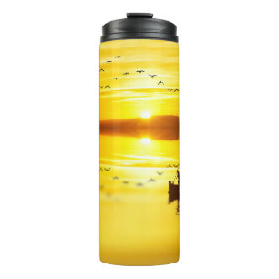 Sunrise Traditional Fishmonger Boat Thermal Tumbler