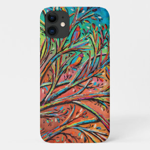 Sunrise Treetop Birds II iPhone 11 Case