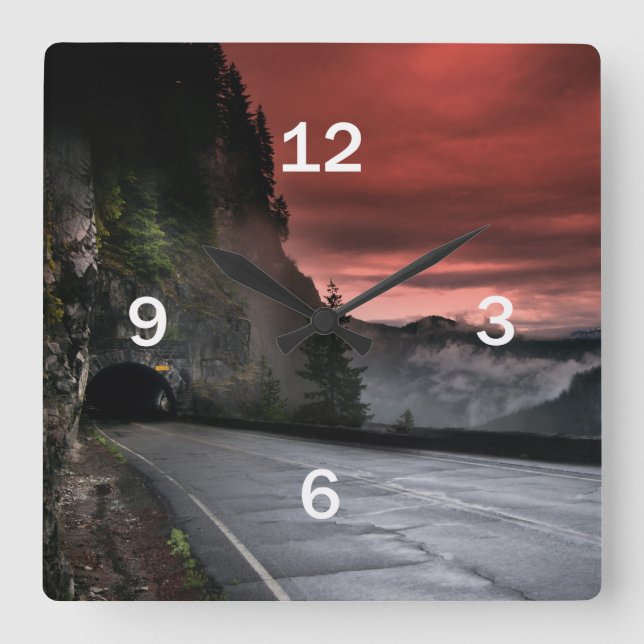 Sunrise wall clock (Front)