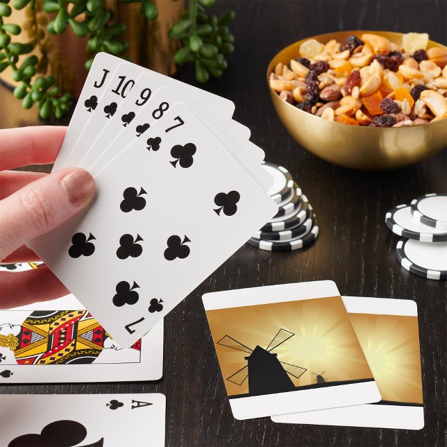 Sunrise Windmills Playing Cards (Creator Uploaded)