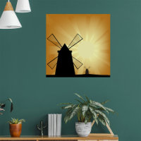 Sunrise Windmills