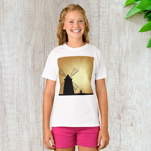 Sunrise Windmills T-Shirt (Creator Uploaded)