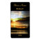 Sunrise wine label