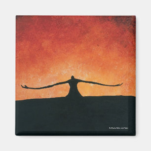 SunRiser by Nathan Jalani Taylor Magnet