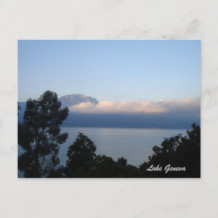 Sunrising at Lake Geneva Postcard